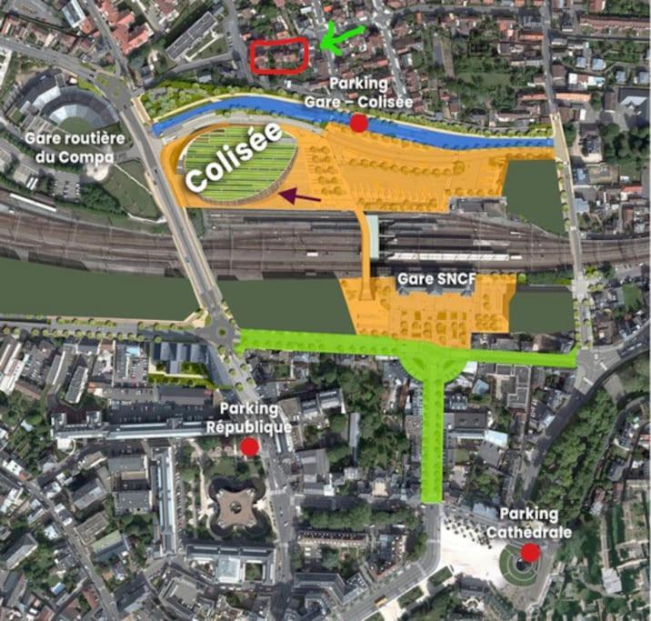 Studio 1 Chartres Gare Et Colisee A 100M Zewnętrze zdjęcie
